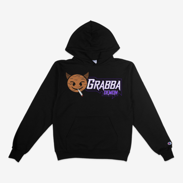 Champion Grabba Demon Hooded Sweatshirt Front